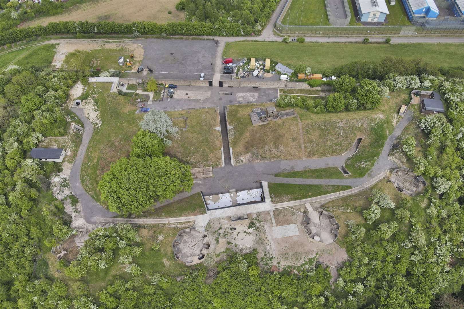 The fort property is set within around 50 acres. Photo: Savills