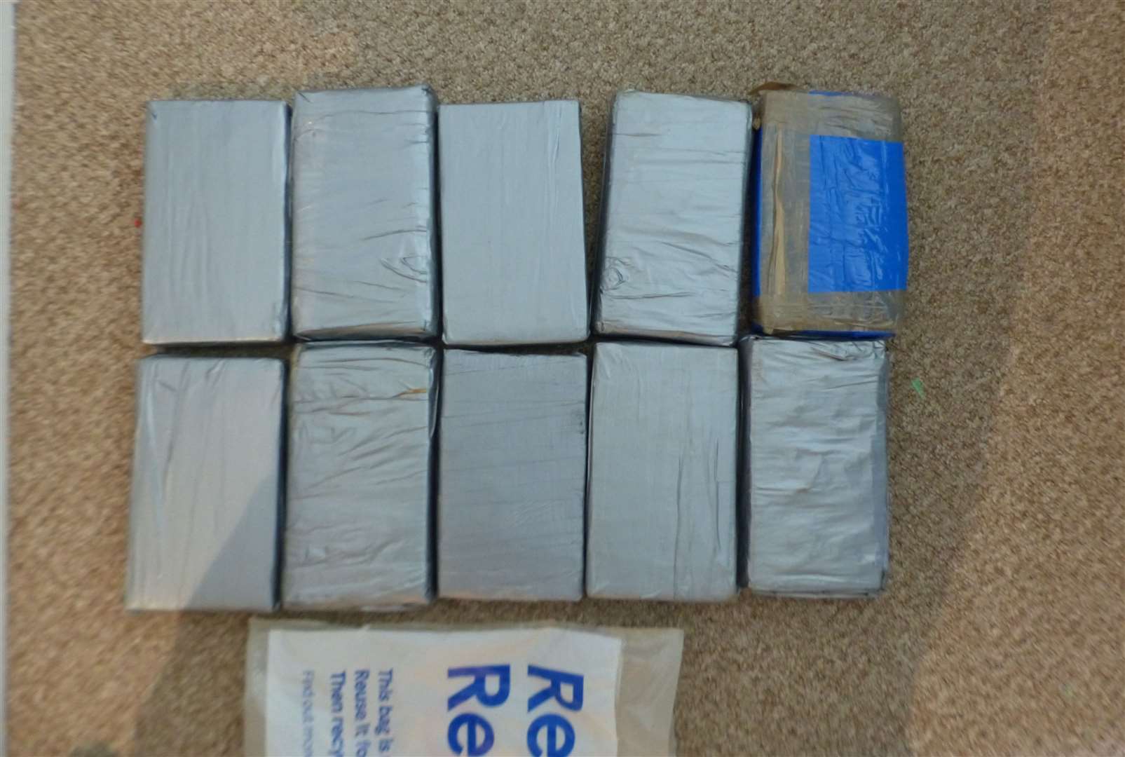 11kgs of cocaine were seized