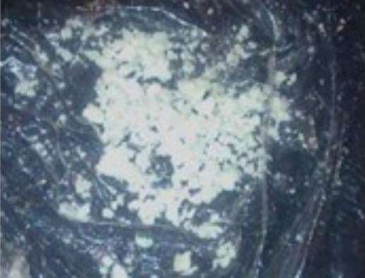 Heroin and cocaine were found at the Folkestone address