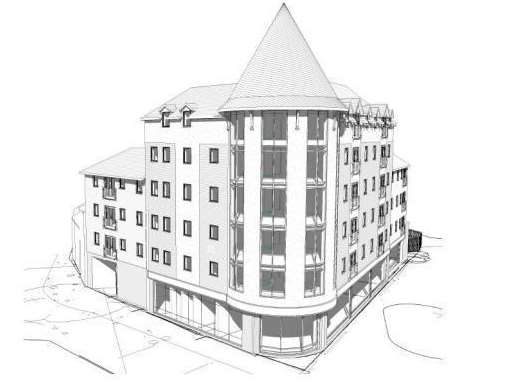 The blueprints for a proposed new development of flats in Church Street, Chatham. Pic: Fastgrow Investments