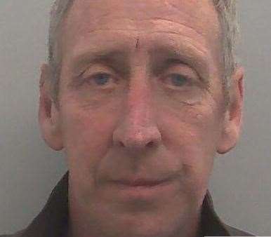 Tony Jackson has been jailed after targetting five businesses in Kent. All pictures: Kent Police