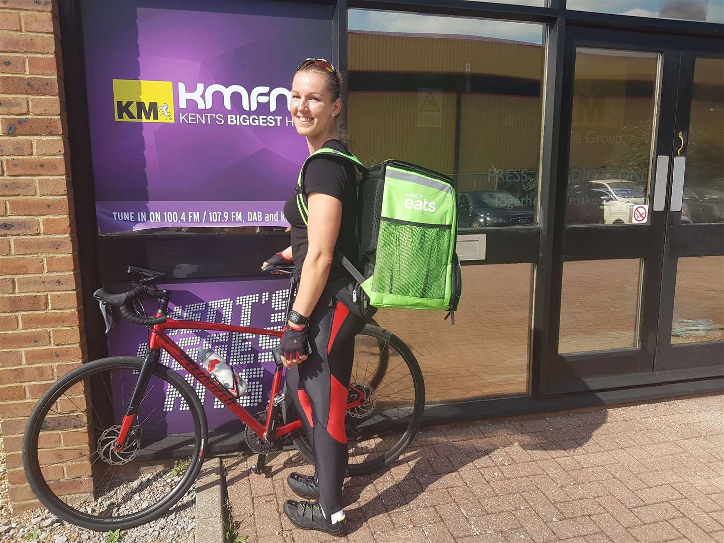 The first delivery was made to kmfm in Medway City Estate