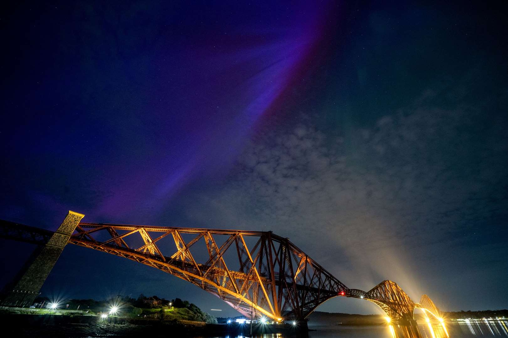 The Forth Bridge at North Queensferry (Jane Barlow/PA)