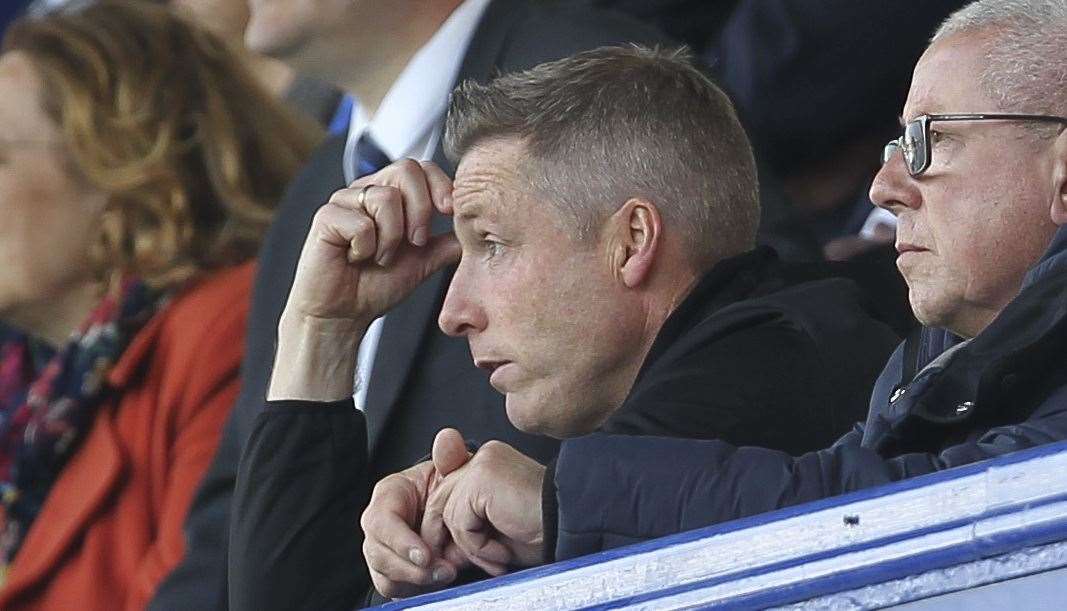 Neil Harris gave Gills hope but they are relegated from League 1 on the final day Picture: KPI