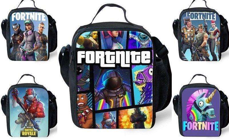 Is your child a Fortnite fans? Then these personalised lunch bags are a must.