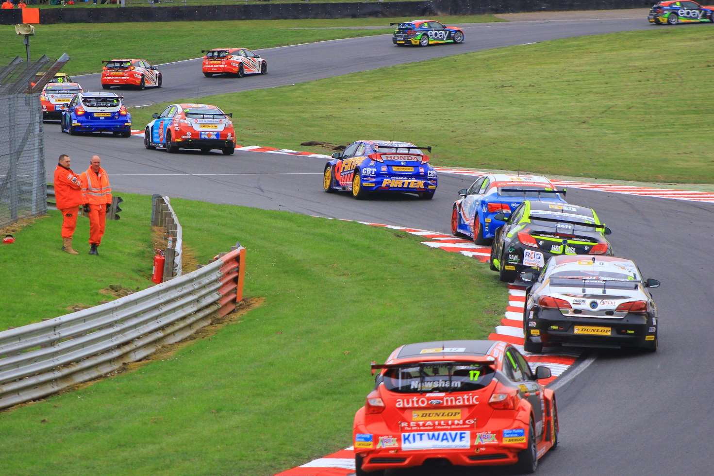 The BTCC starred on the Indy circuit in March - but will take to the GP loop this time. Picture: Joe Wright