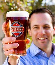 Raising a glass to Shepherd Neame's Spitfire