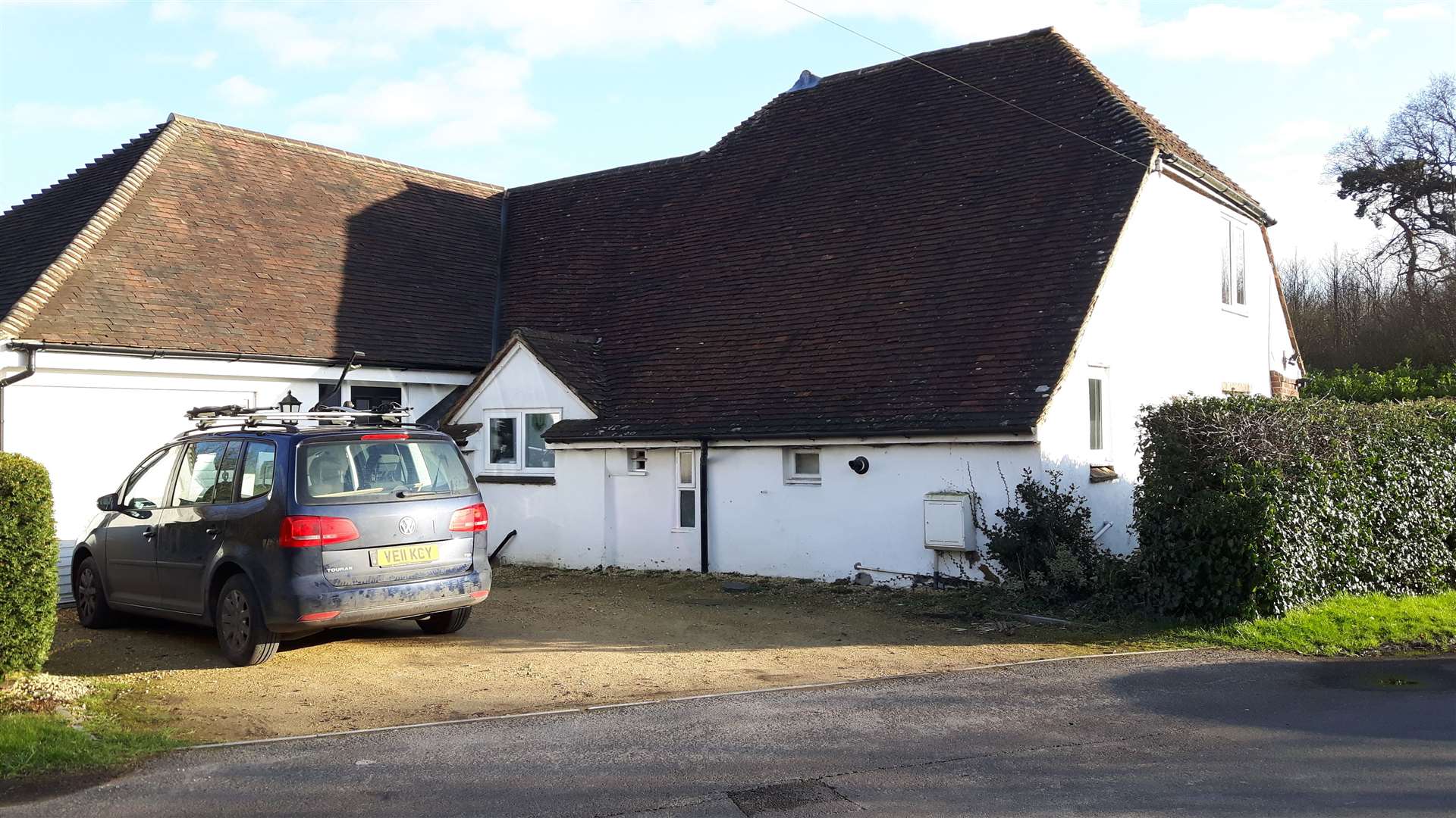 Freedom Hall (or Freeman Hall) as it is today in Gandy's Lane, Boughton Monchelsea