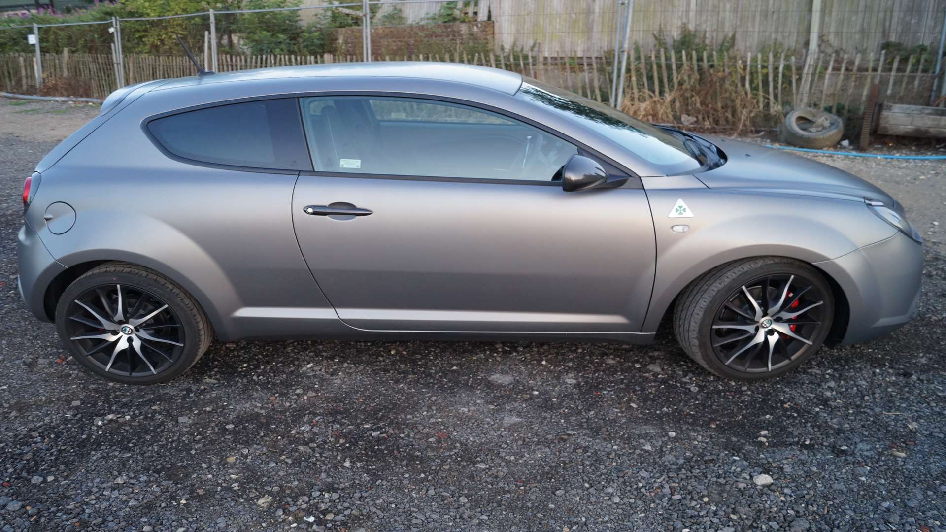 The matte grey bodywork was not to everyone's tastes