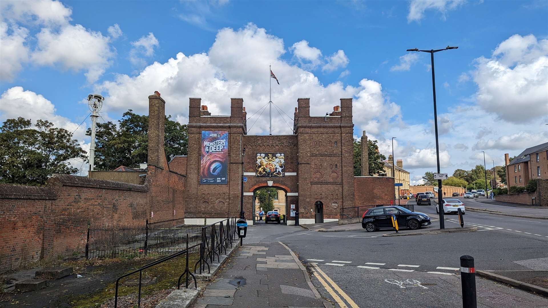 The Main Gate at Chatham Dockyard