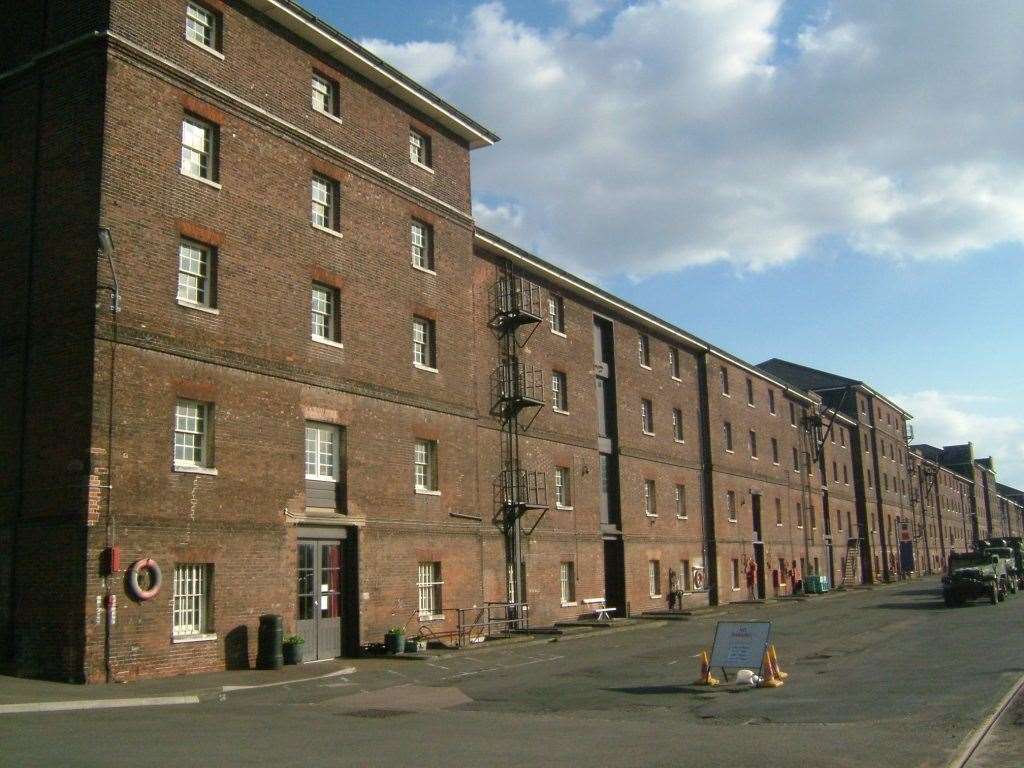 The Fitted Rigging House at the Historic Dockyard which is now completed