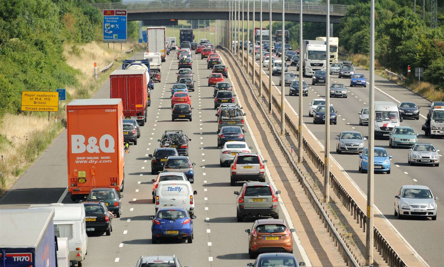 Drivers are being warned to expect delays. Image: iStock.