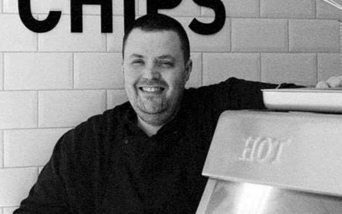 Andy Burnett has been running Sandy's Fish and Chips since 2021
