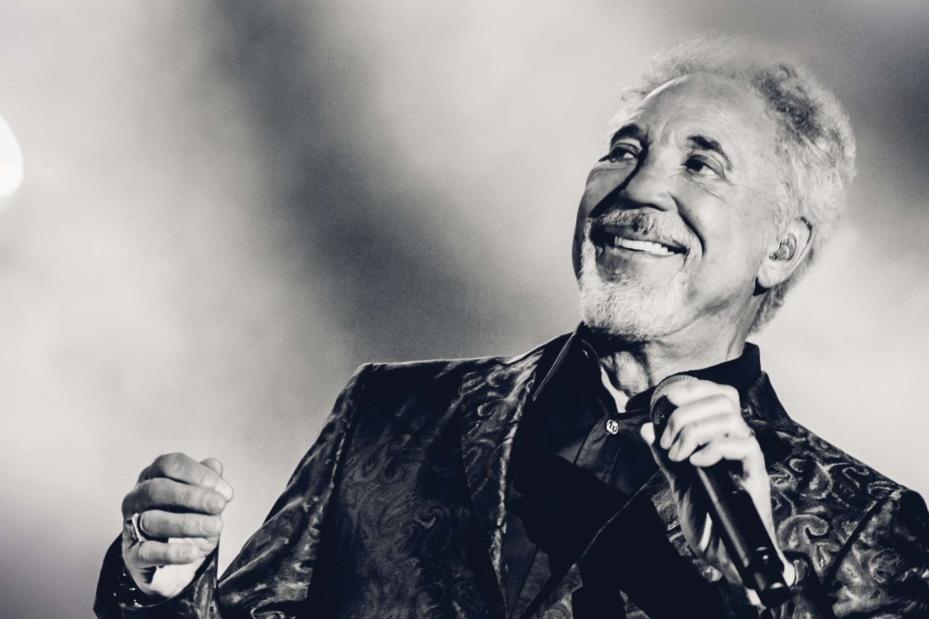 Music legend Tom Jones, who will play his first Canterbury gig at the Spitfire Ground, was mentor to Into the Ark