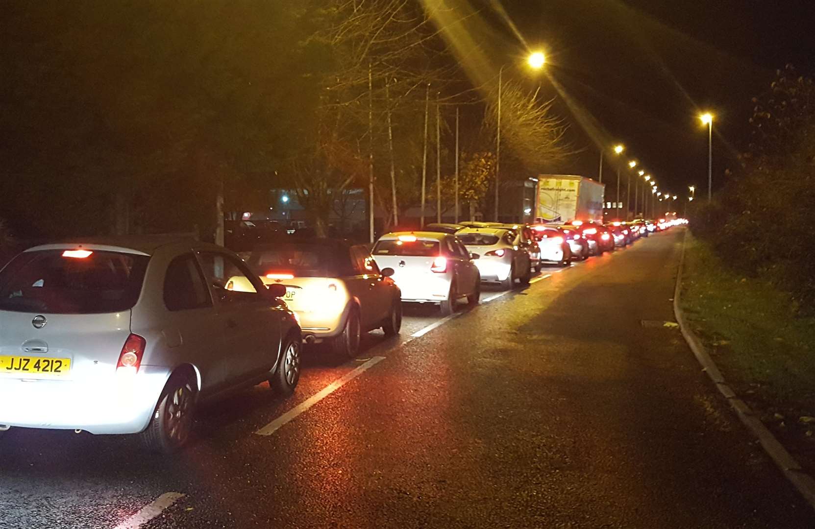 It can take an hour to get off the Medway City Estate during peak times