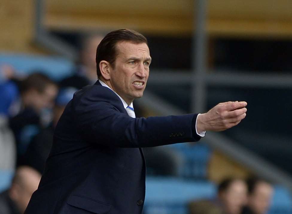 Gills manager Justin Edinburgh Picture: Barry Goodwin