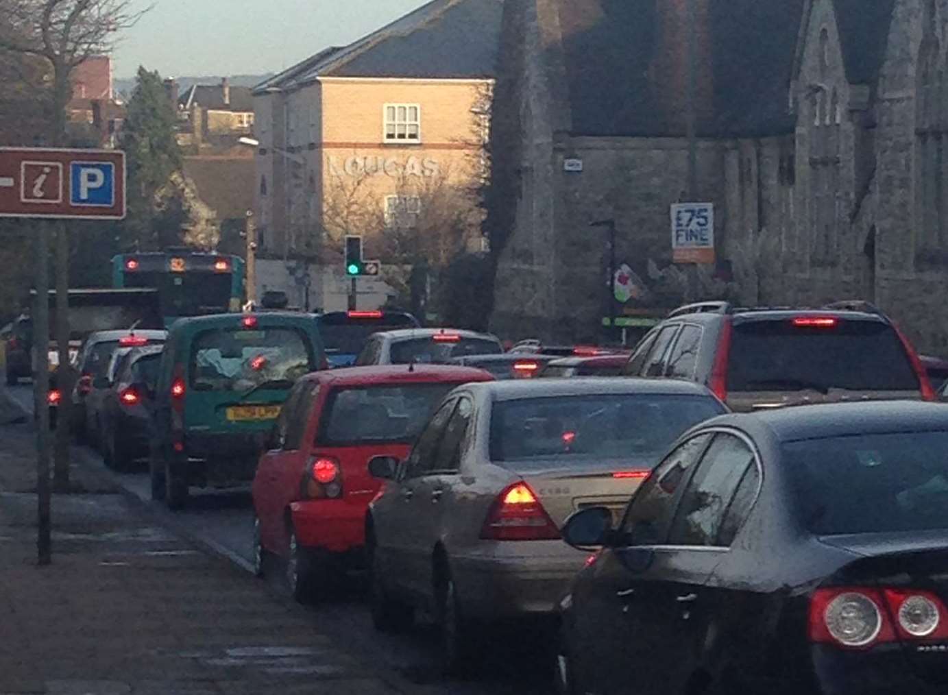 Congestion in College Road
