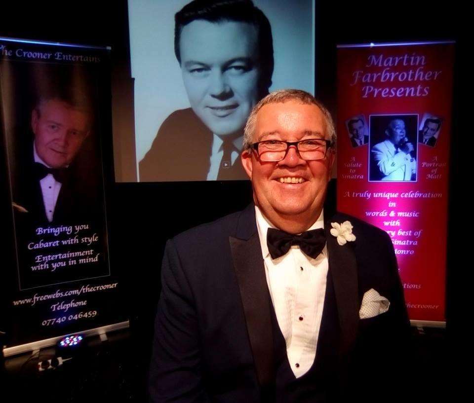 Crooner Martin Farbrother's tribute to Matt Monro and Frank Sinatra at the Avenue Theatre, Sittingbourne (4801368)