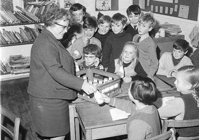 Plans to abolish school milk were met with outrage in the early 1970s