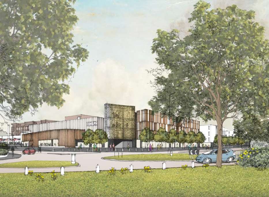 An artist's impression of the proposed Kingsmead redevelopment.
