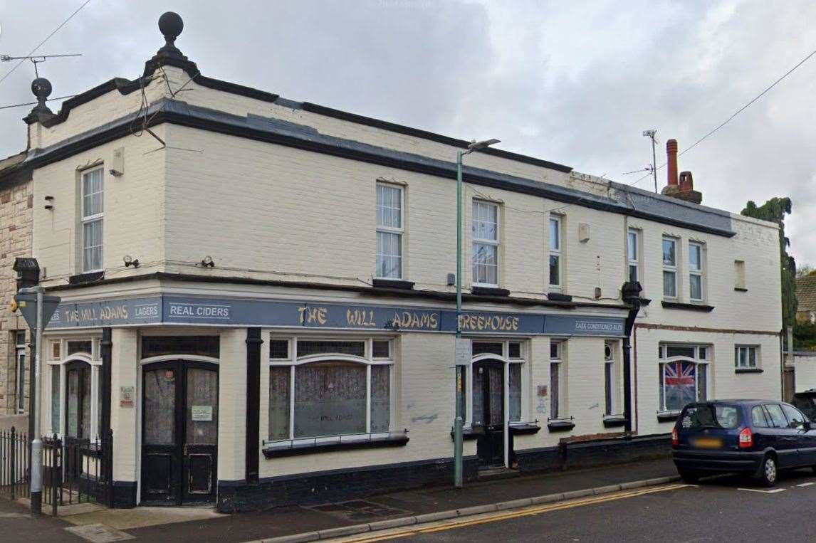 The Will Adams pub in Gillingham. Picture: Google.