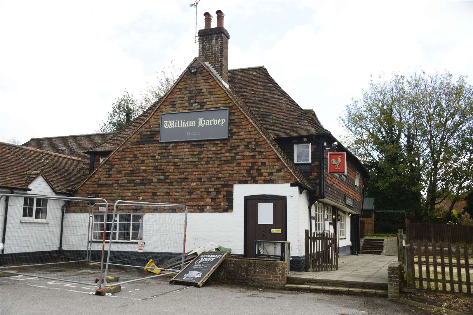 The attack took place at the William Harvey Pub on Thursday