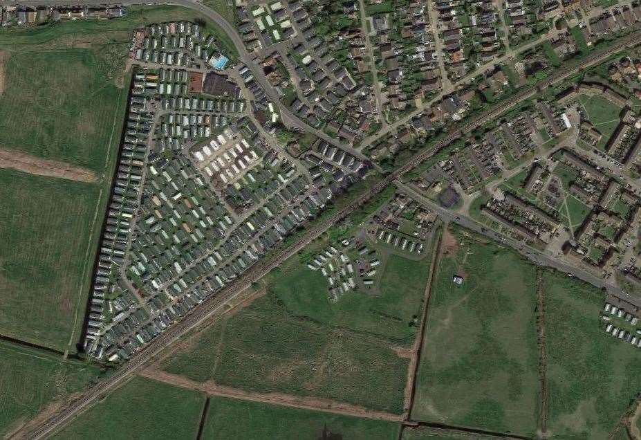 The holiday park site in Seasalter. Pic: Google Maps (9408756)