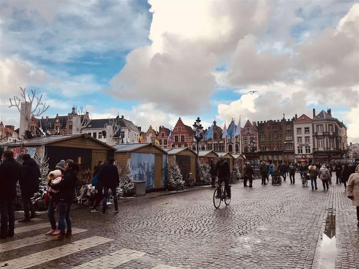 Each of the key workers will be allowed to take a friend with them on the day trip to Brugge Christmas Market