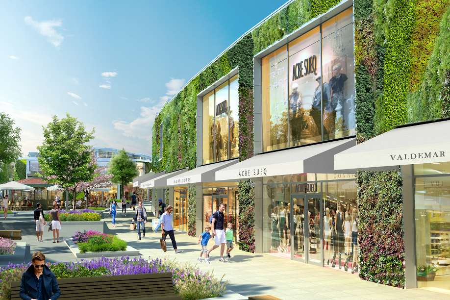 Dozens of new stores are expected to be built at the Ashford Designer Outlet