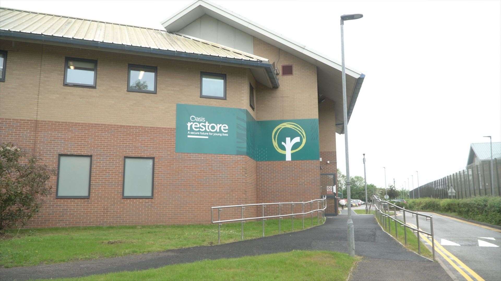 Oasis Restore in Rochester, a secure school for young offenders. Picture: KMTV