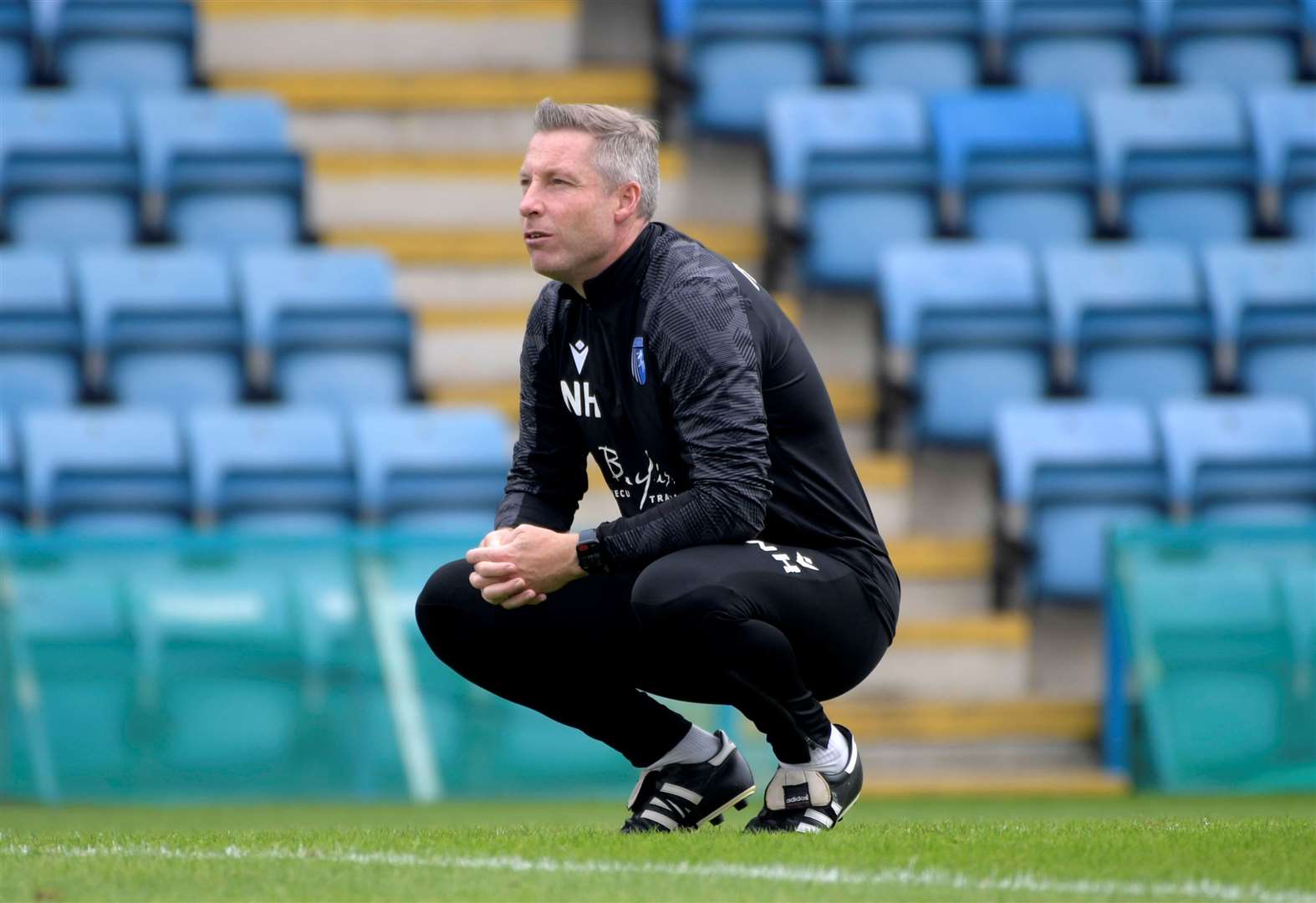 Boss Neil Harris lost the confidence of the Gillingham hierarchy and paid the price. Picture: Barry Goodwin