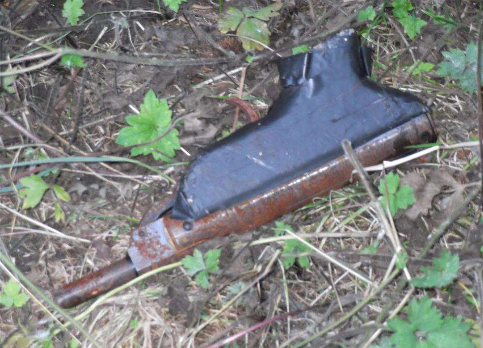 The gun was discovered during an outdoor play session organised by North Deal Community Park Association