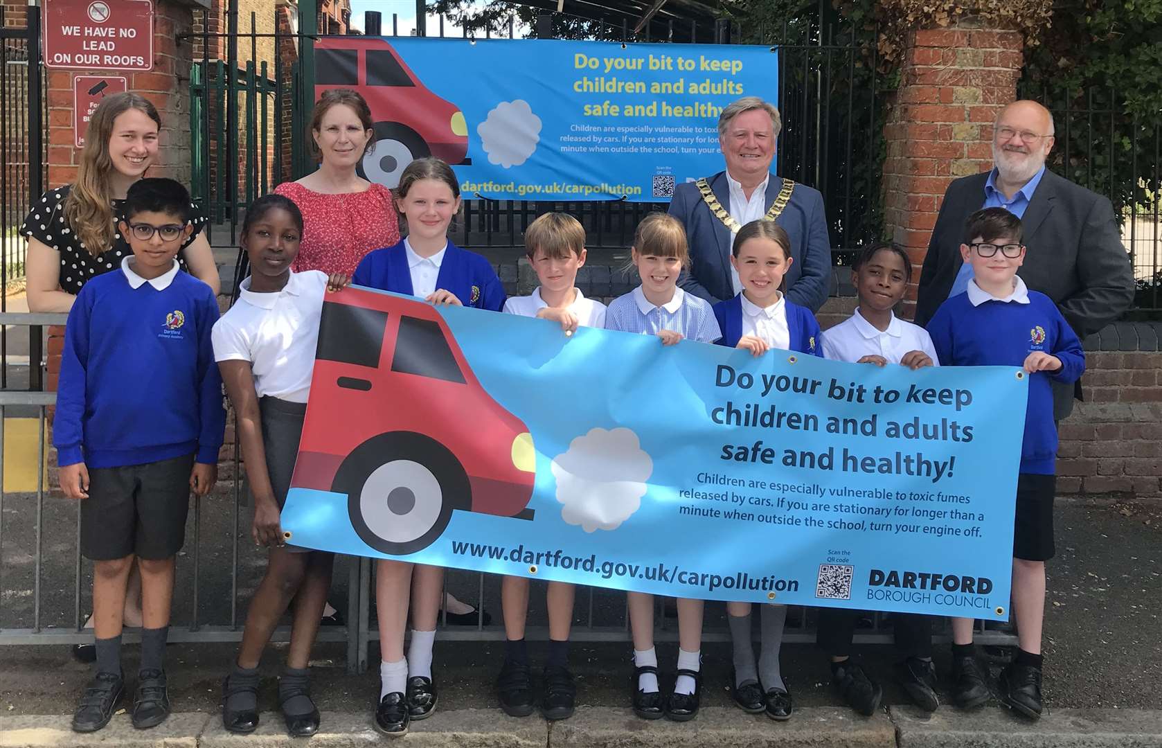 The project wants to educate drivers on air pollution. Picture: Dartford Borough Council