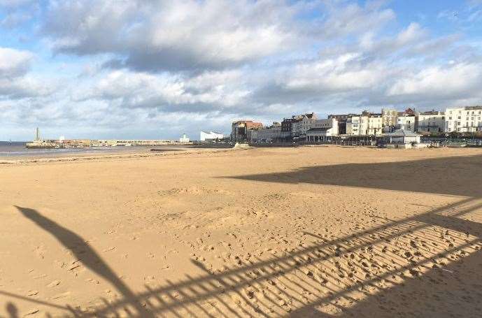 The beach off Marine Terrace in Margate. Picture: Google street views (11515450)