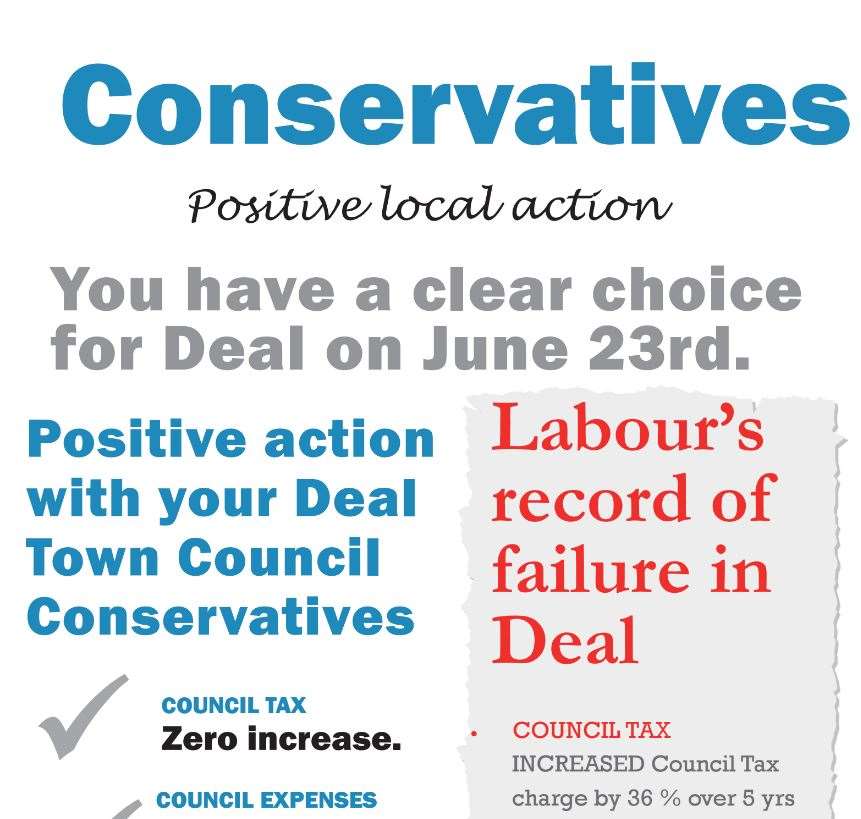Conservative leaflet