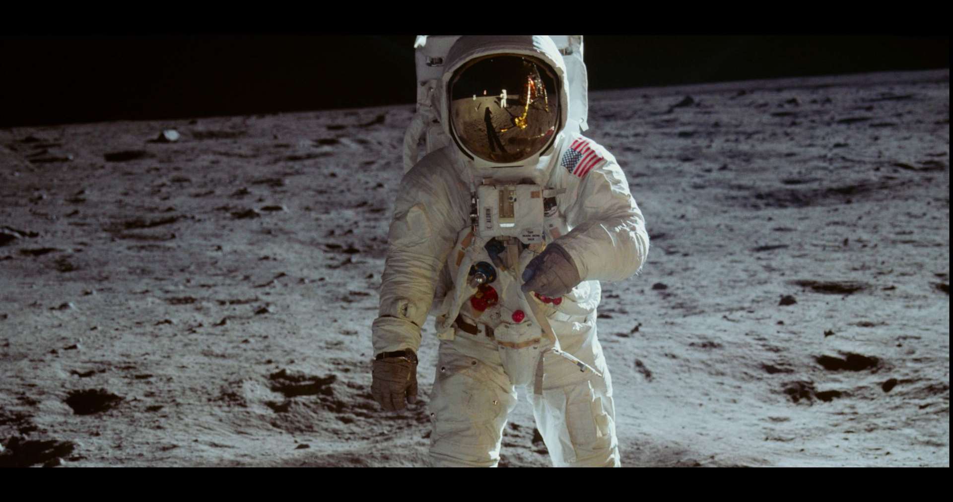 The moon landing in 1969