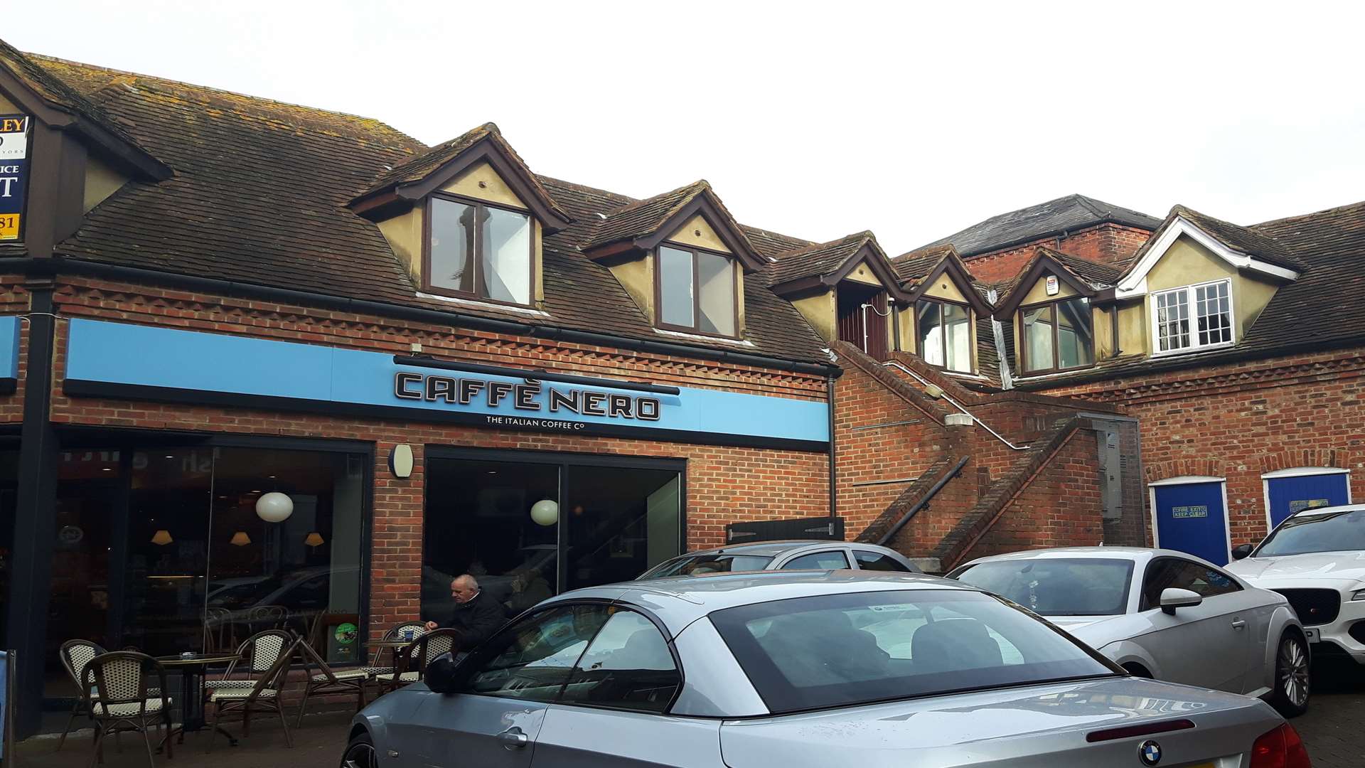 Offices above Caffe Nero are set to be converted.