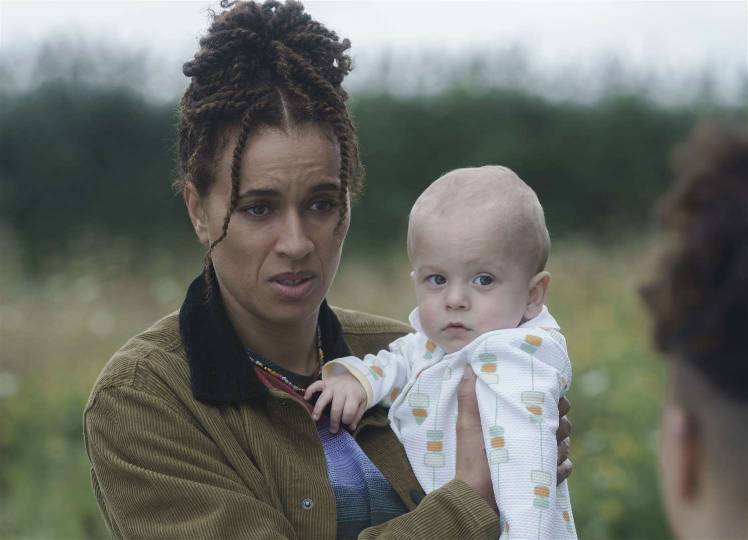 Michelle De Swarte stars as 38-year-old Natasha in the new comedy-horror series, "The Baby". Photo: ©Sky UK Ltd.