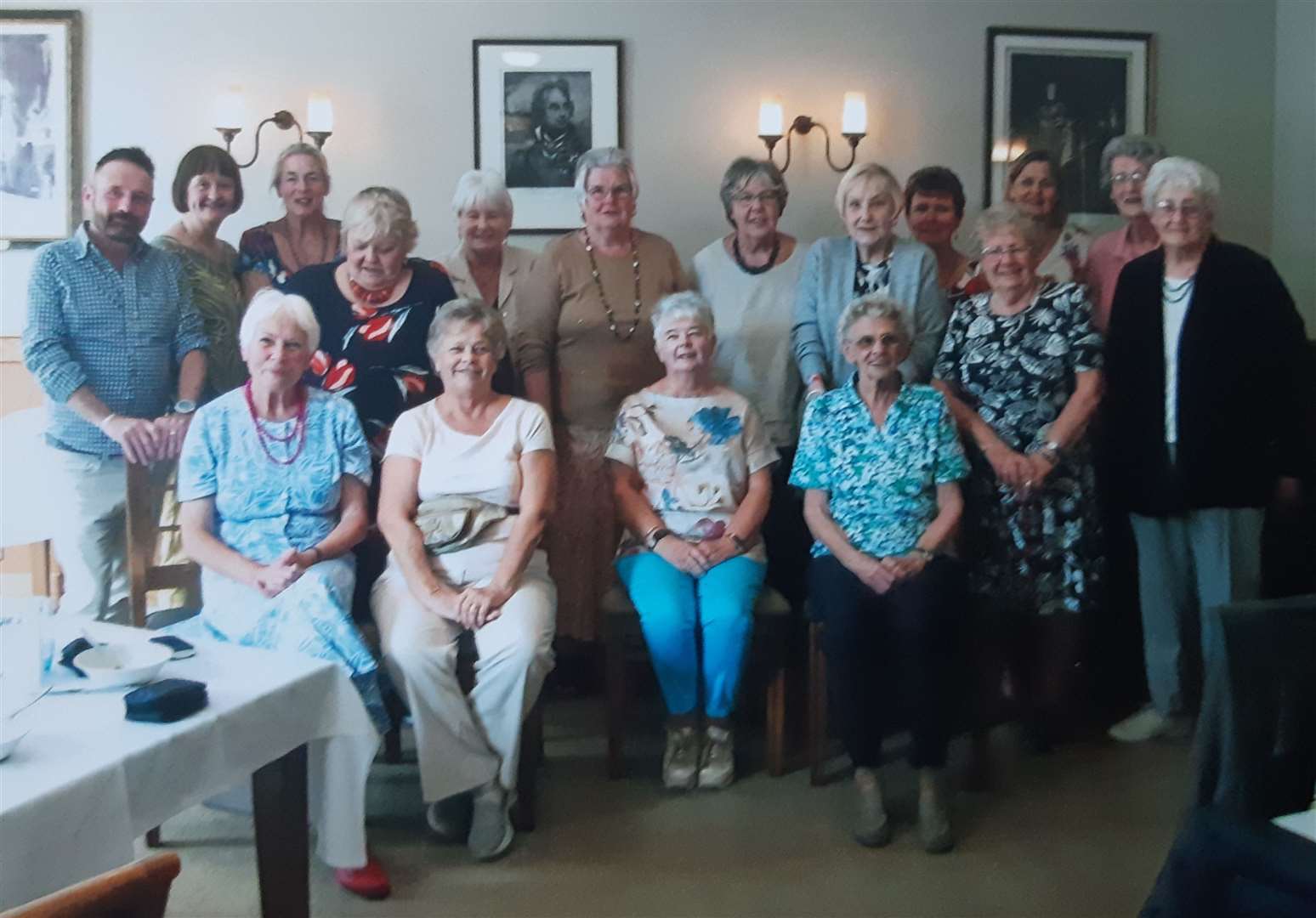 Last year's St Ethelburga School reunion. Picture from Anne Kent