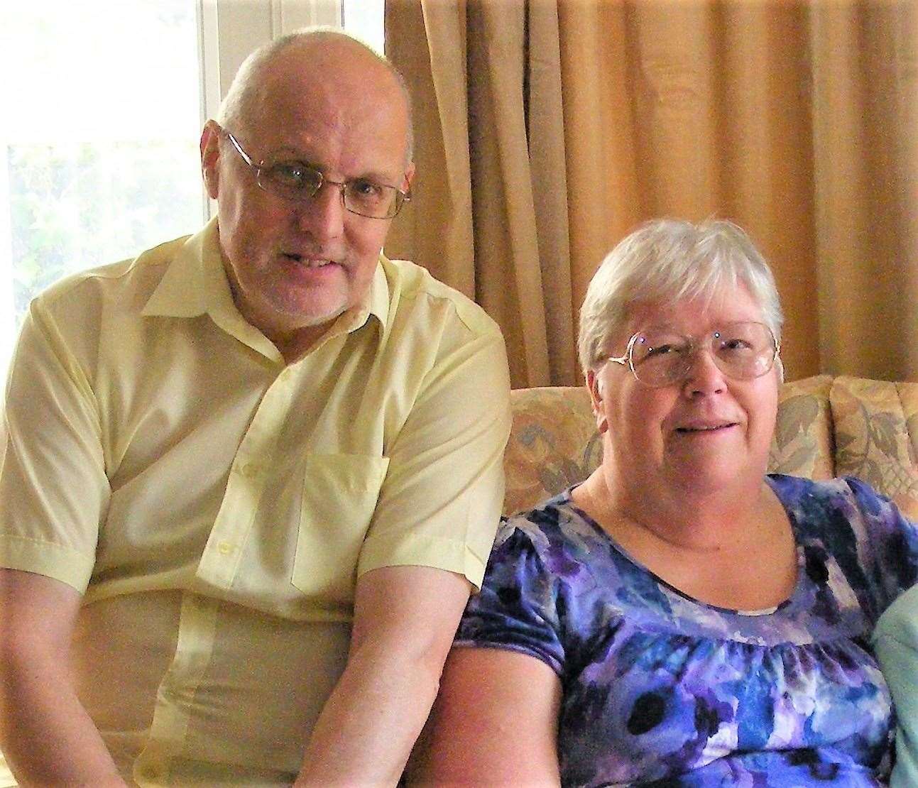 Retited Sheppey priest the Rev Colin Johnson and former Sheppey school teaacher the Rev Lorna Smith who became one of England's first women priests (53479921)