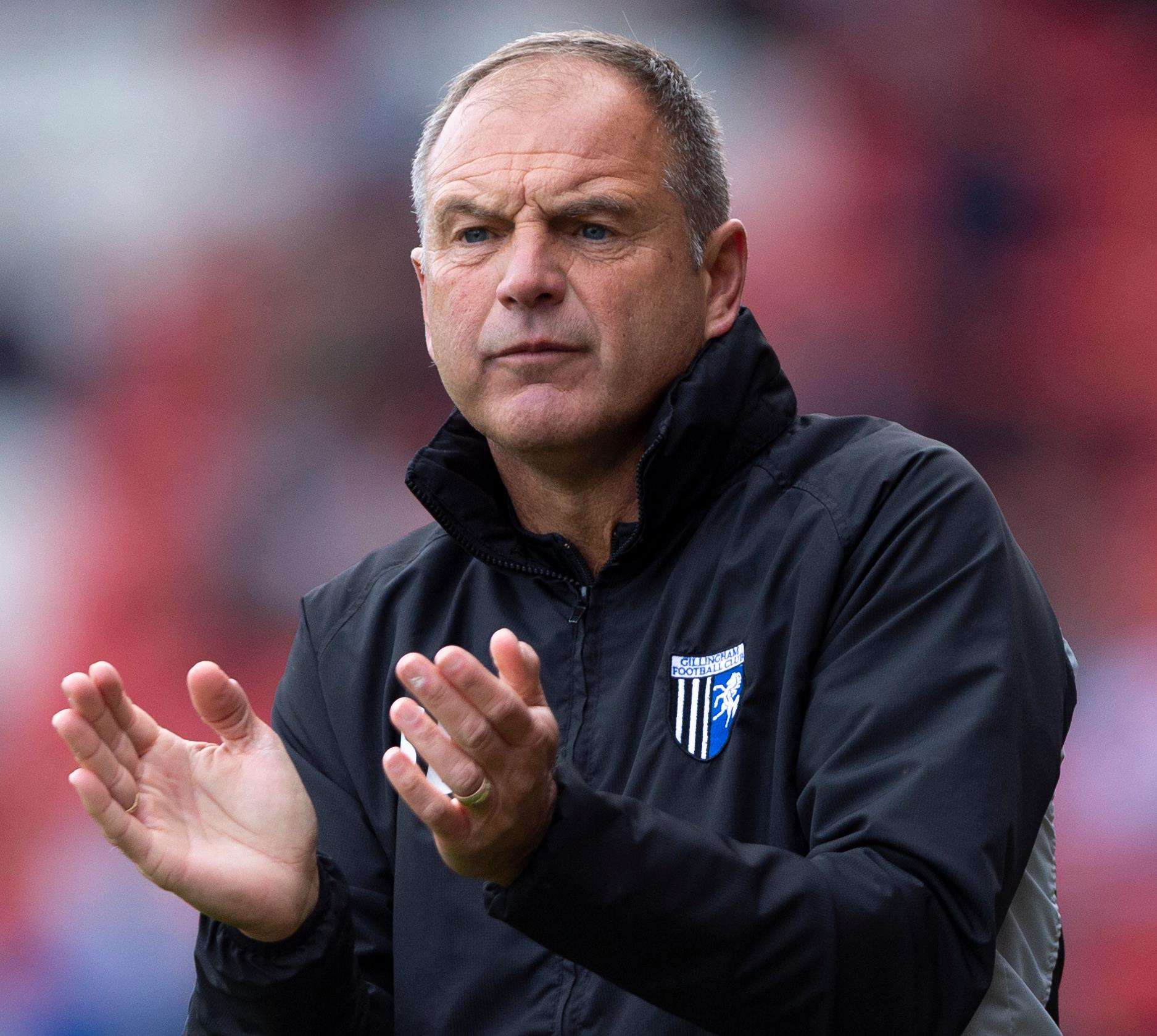 Gillingham boss Steve Lovell says there will be changes for the trip to Southend Picture: Ady Kerry