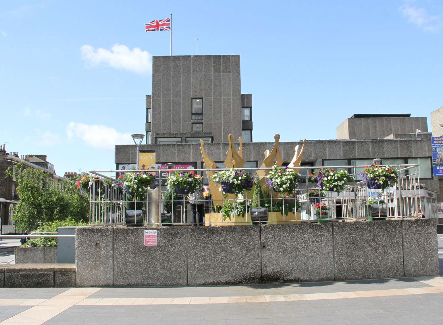 The town had a colourful makeover for Gravesham in Bloom
