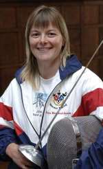 Kate Morwell-Neave helped GB to win the ladies’ sabre title