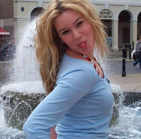 Joss Stone on a visit to Dover back in 2005.