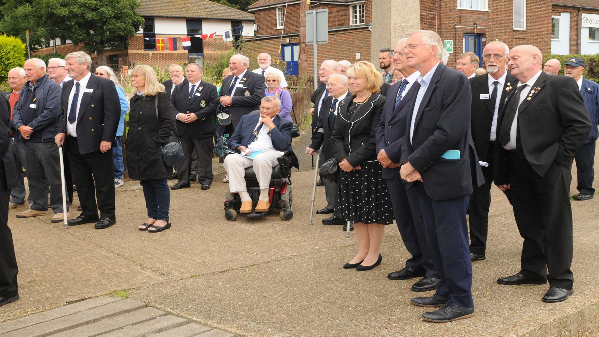 More than 70 members of the Arethusa Old Boys Association attended the reunion. Picture: Steve Crispe.