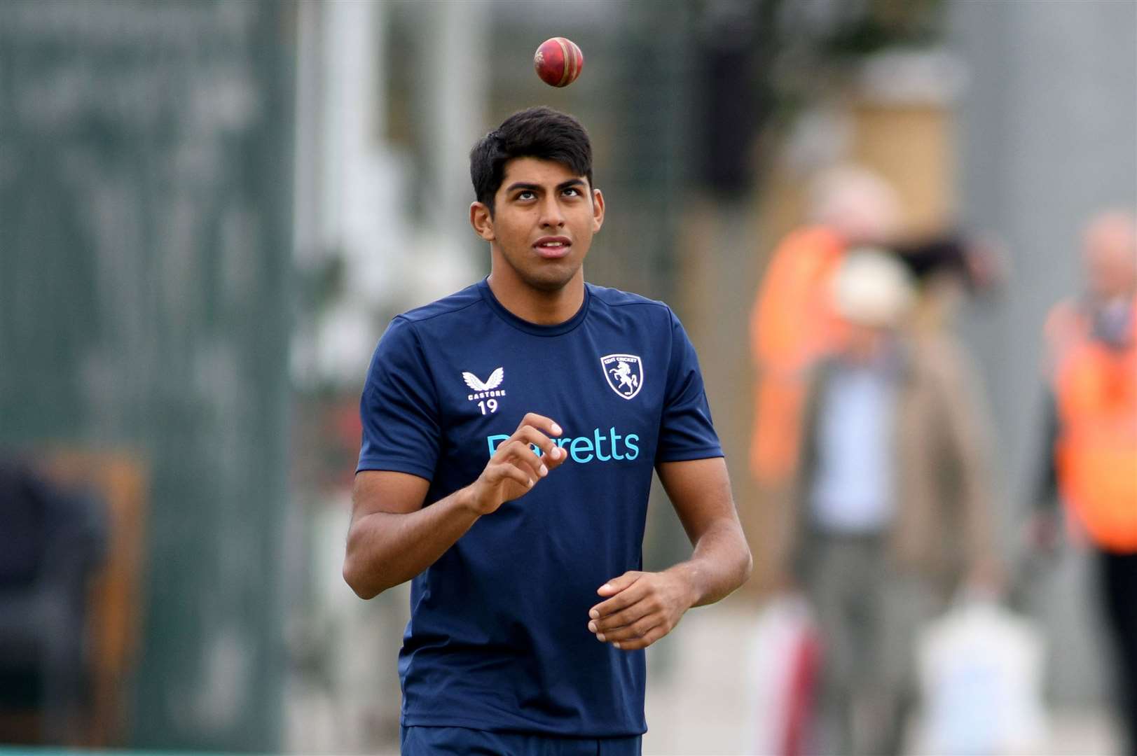 Kent's Jas Singh – impressed with bat and ball for second-placed Bexley away to Sandwich Town. Picture: Barry Goodwin