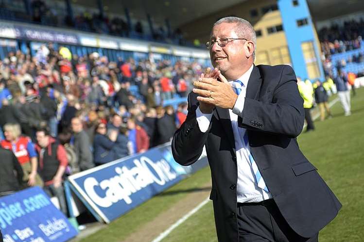 Gillingham chairman Paul Scally Picture: Barry Goodwin