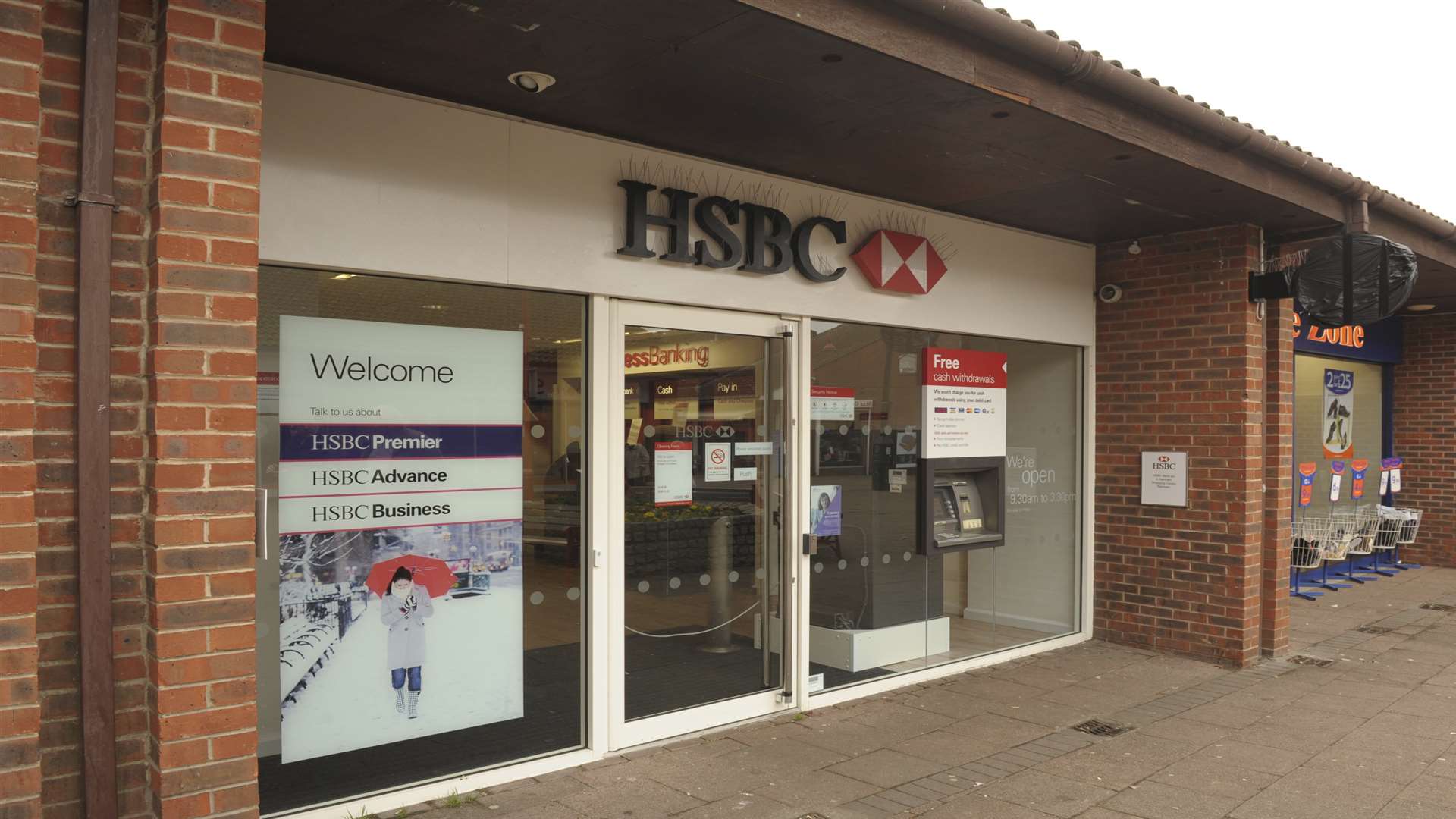 Neaverson also targeted the HSBC in Rainham High Street