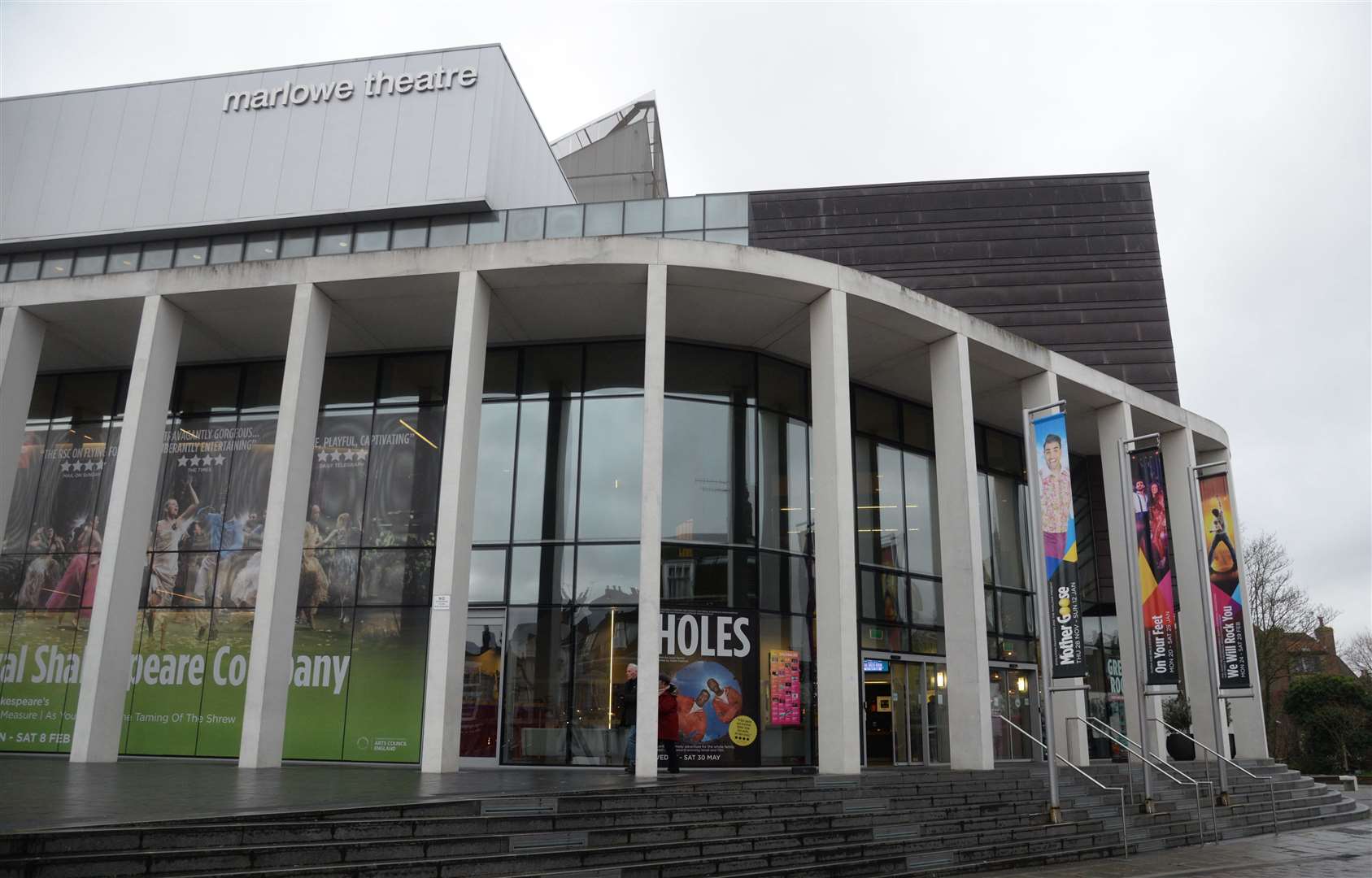 The Marlowe Theatre in Canterbury is one of many Kent theatres forced to shut due to the outbreak Picture: Chris Davey.