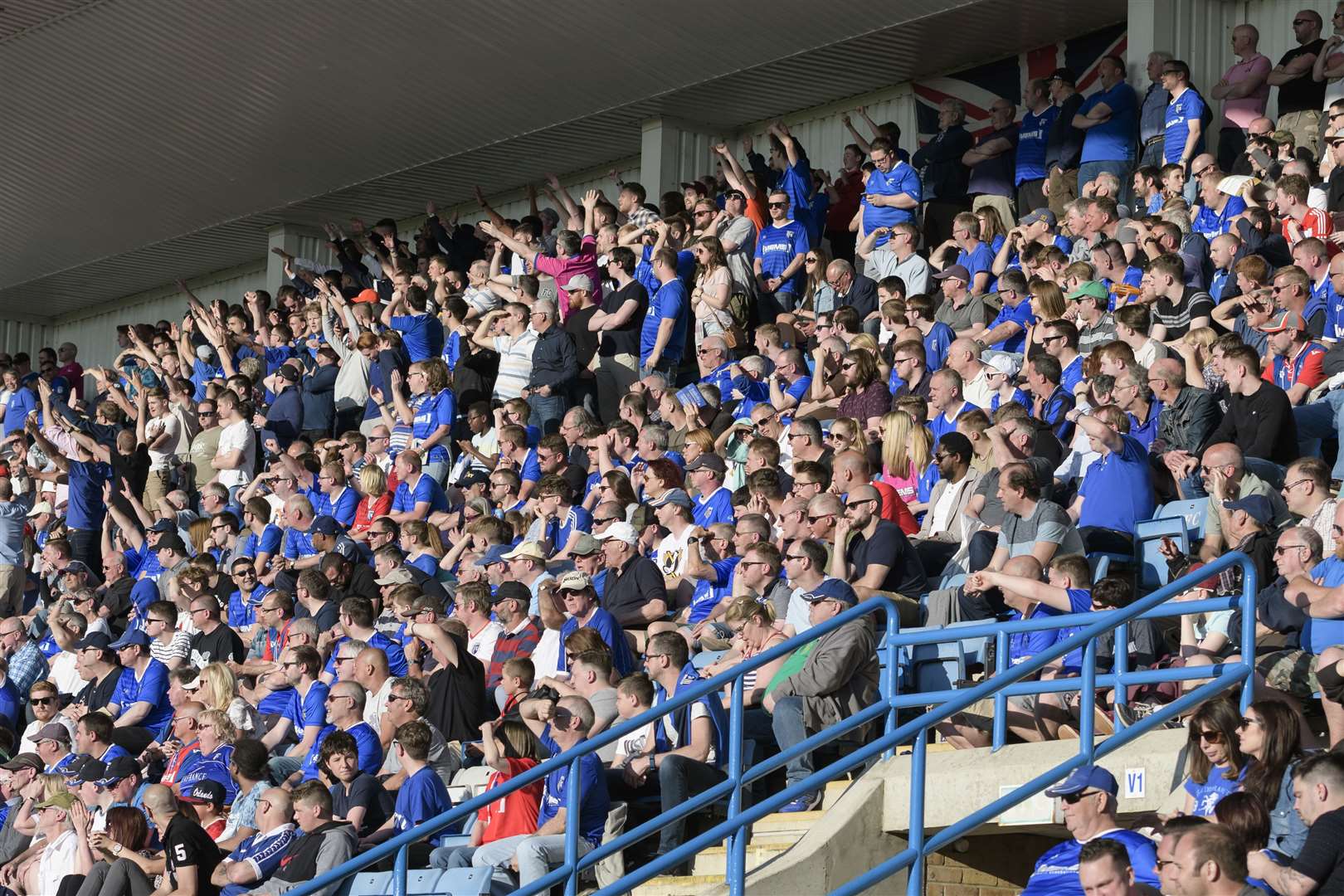 Gillingham supporters can benefit from a discount on tickets next month Picture: Andy Payton